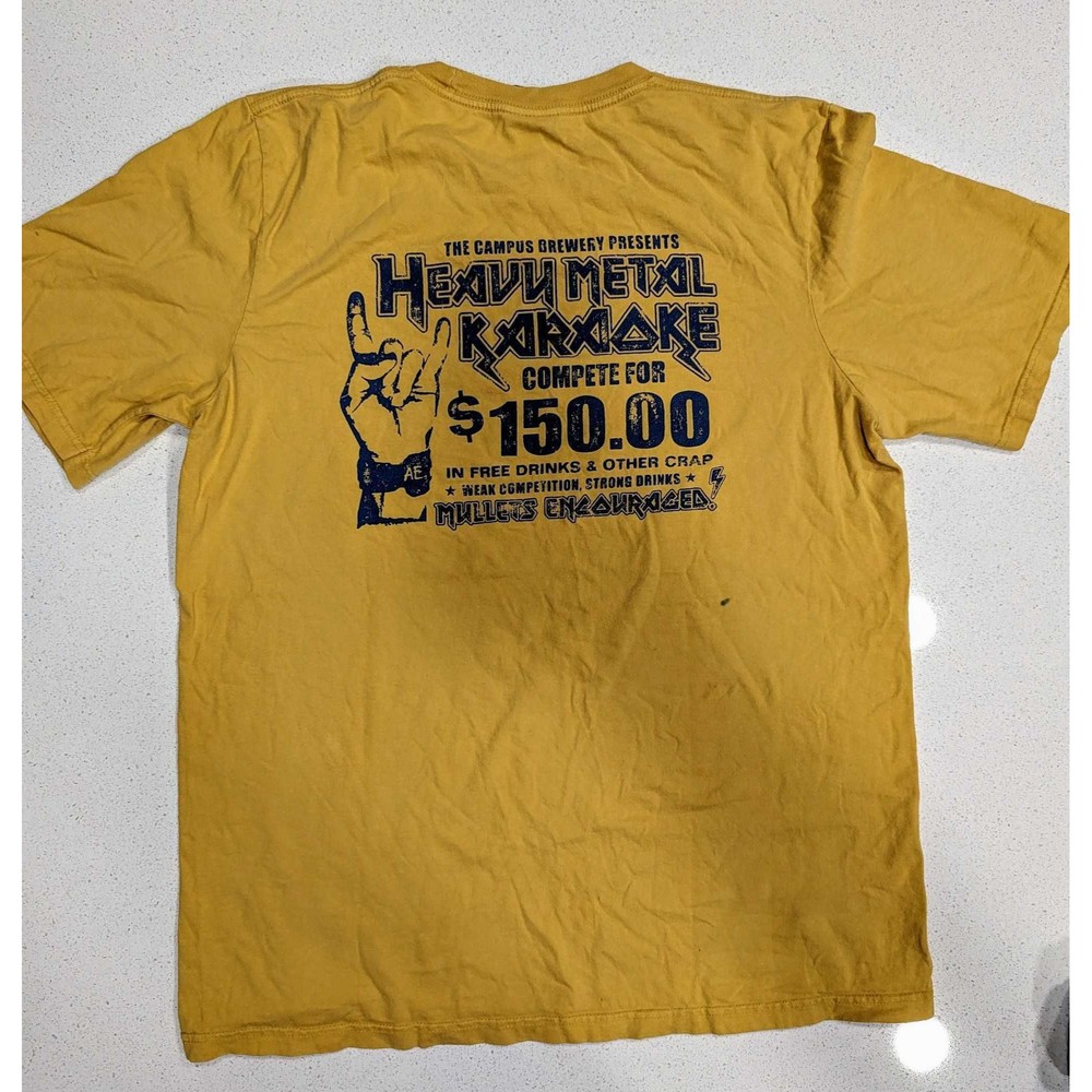 Vintage American Eagle Outfitters Yellow T-Shirt